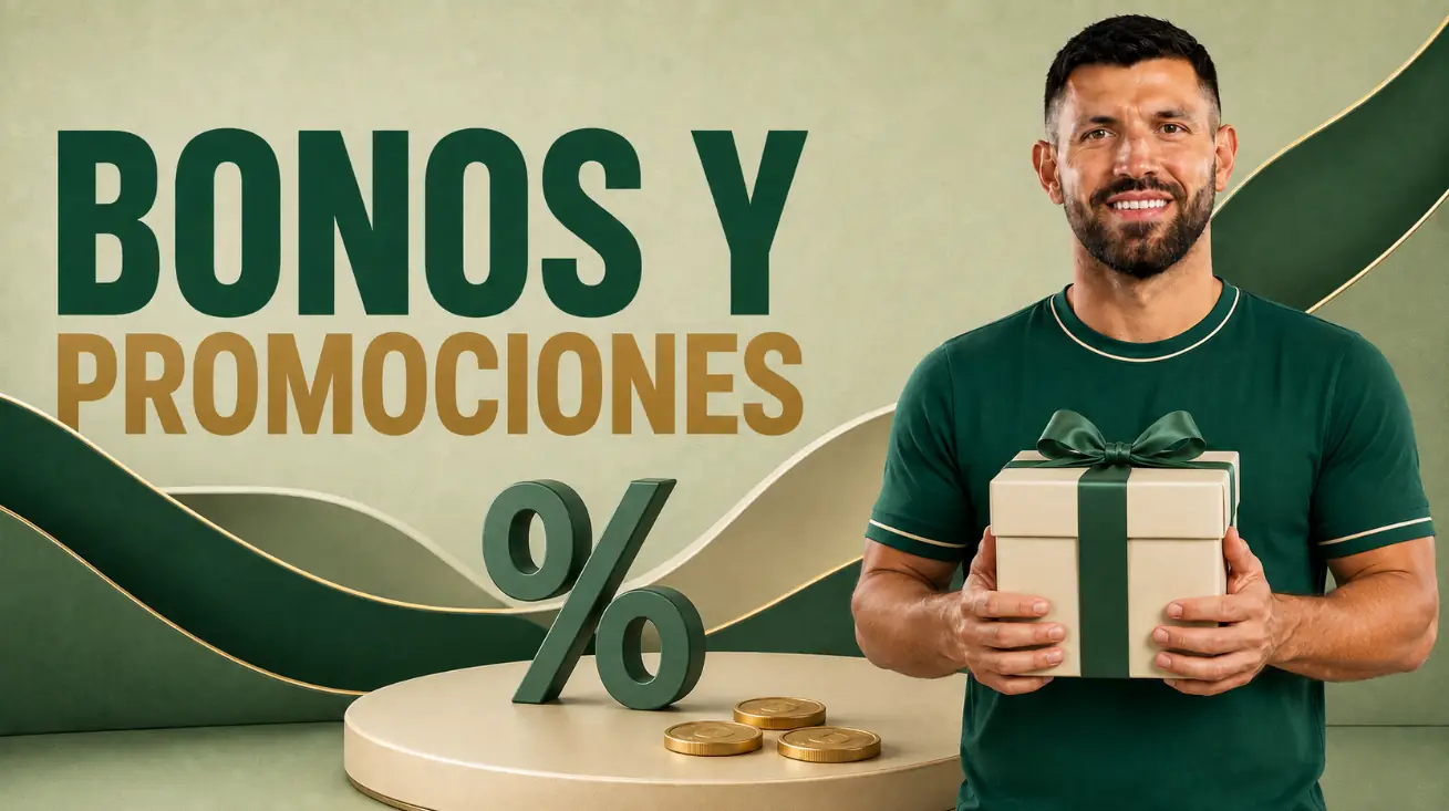 Bonos y promociones de Kun Aguero Casino