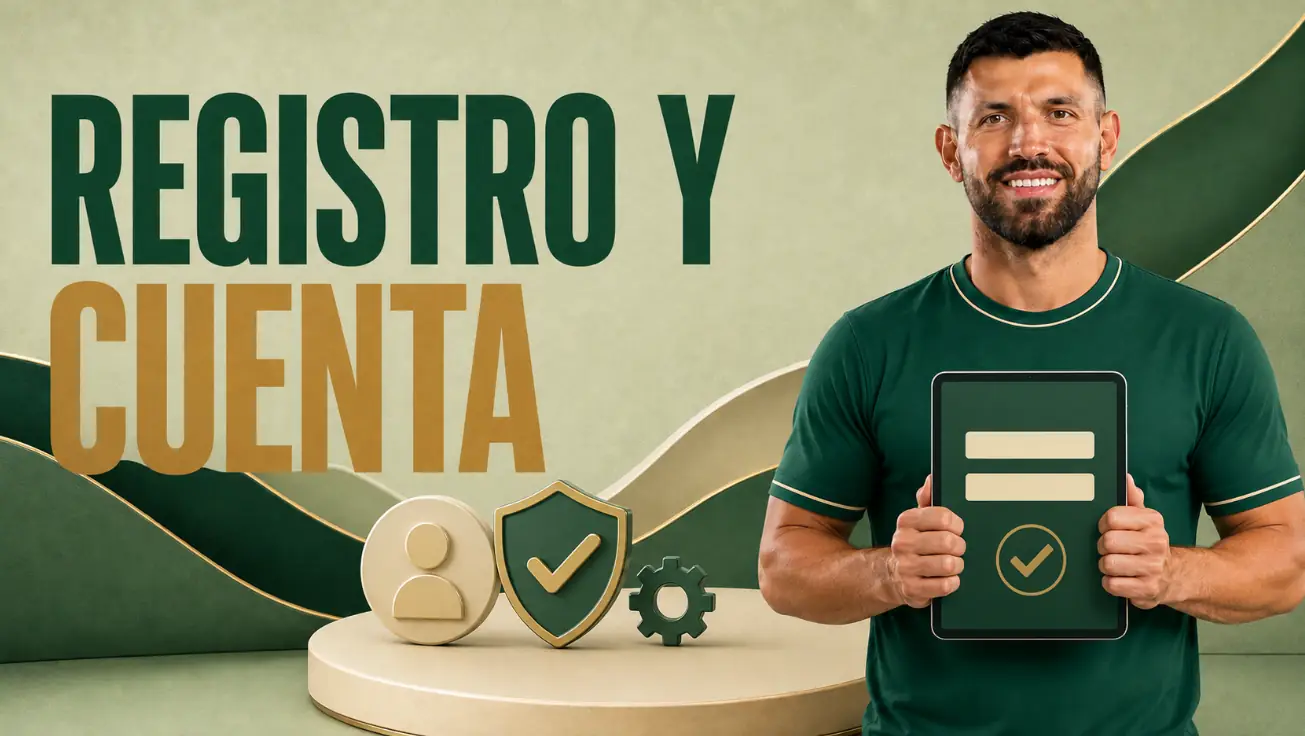 Registro y gestión de cuenta en Casino de Aguero